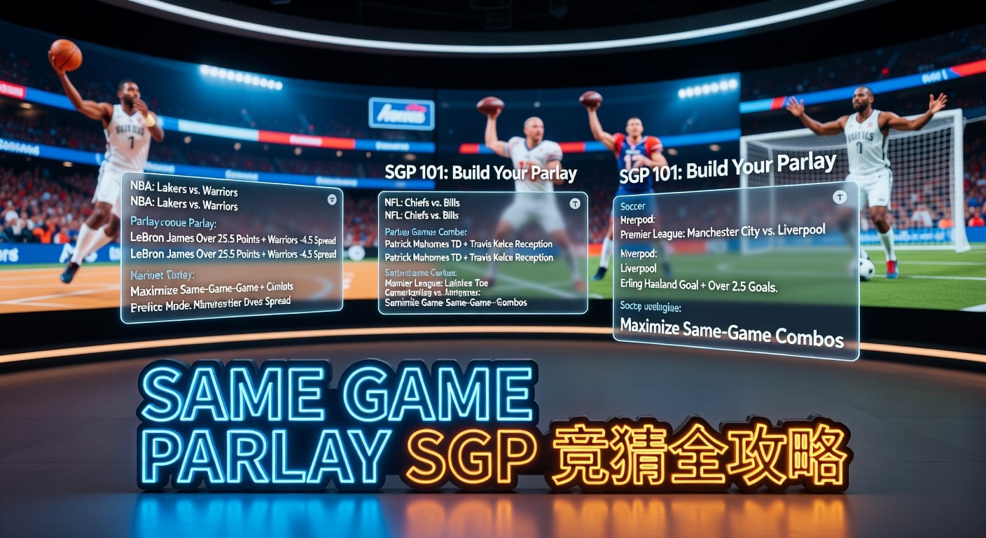 same game parlay SGP 实战指南：串关逻辑与投注技巧