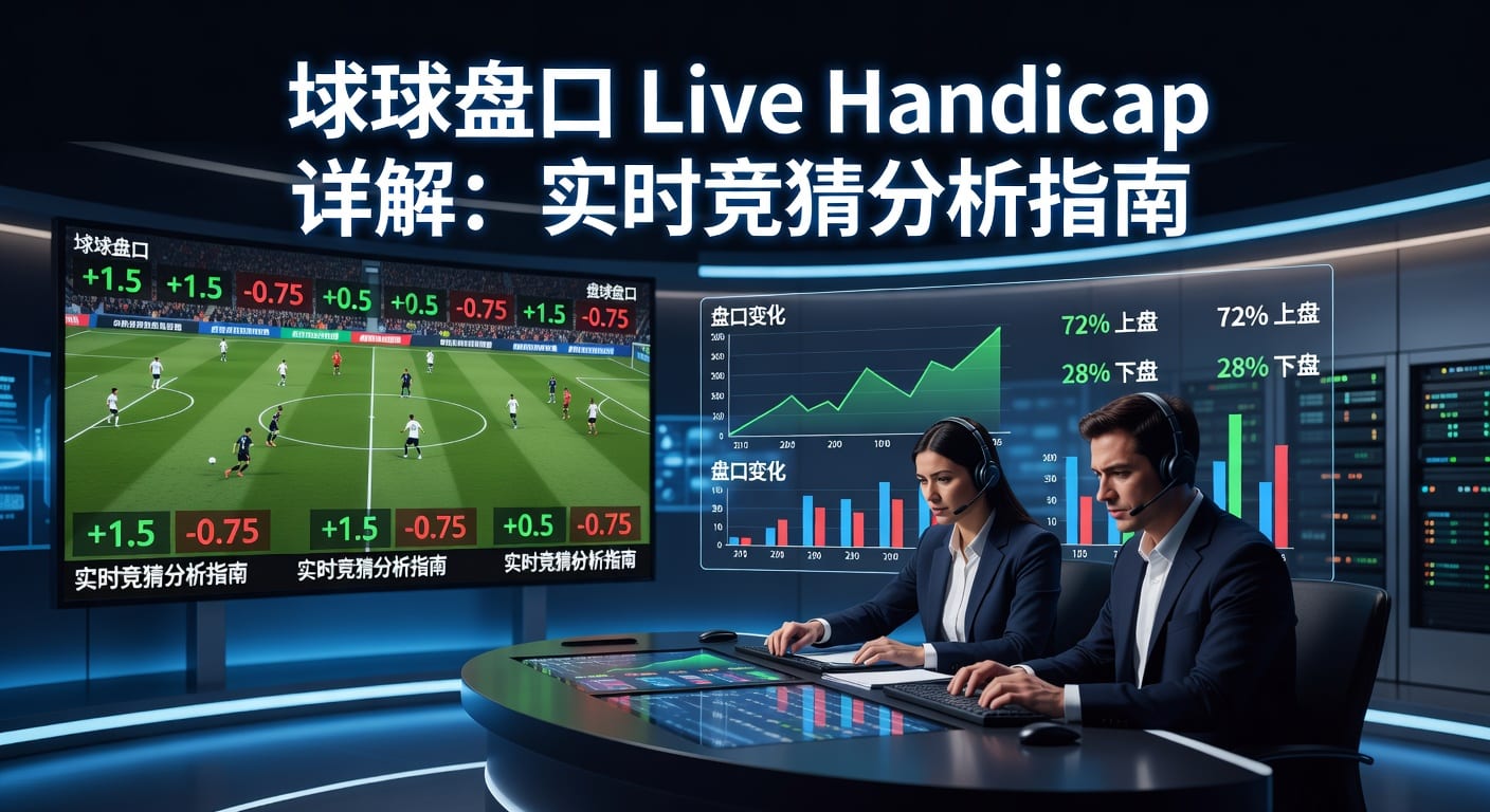 滚球盘口 live handicap 实战解读：临场判断与更新要点