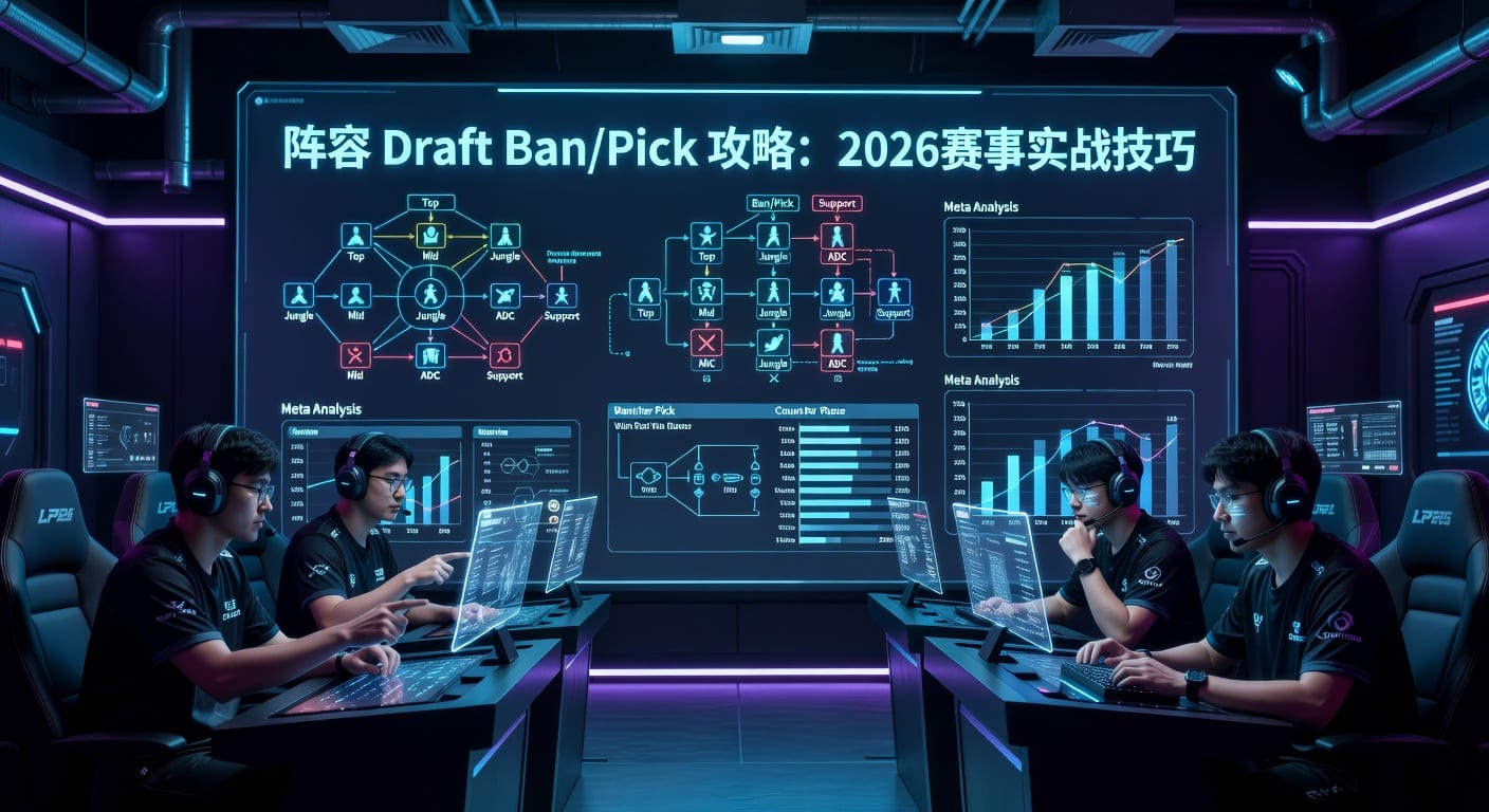 阵容 Draft Ban/Pick：赛前判断与临场思路